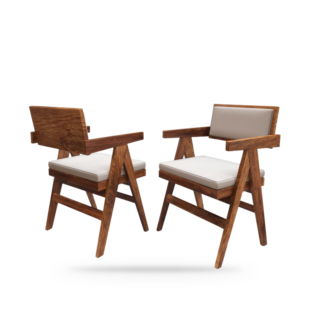 Silla de Restaurante Modelo A10 (Capitoné de Lujo Vanguardia) vista 2