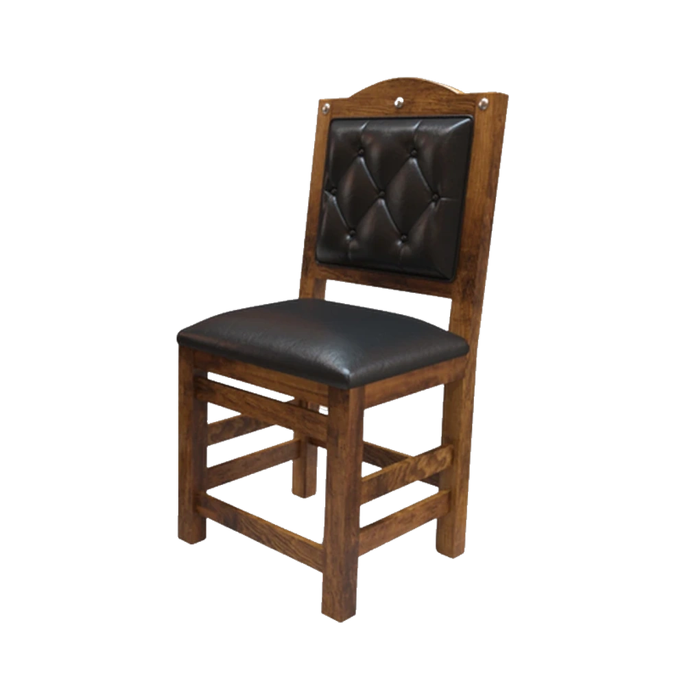 Silla de Restaurante Modelo A4 (Respaldo Recto Calado Elegancia)