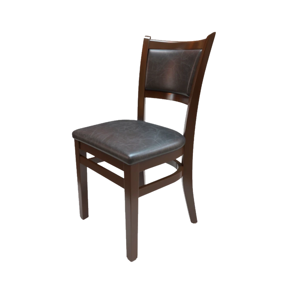 Silla de Restaurante Modelo A5 (Respaldo en Cruz Crossback Elegancia)