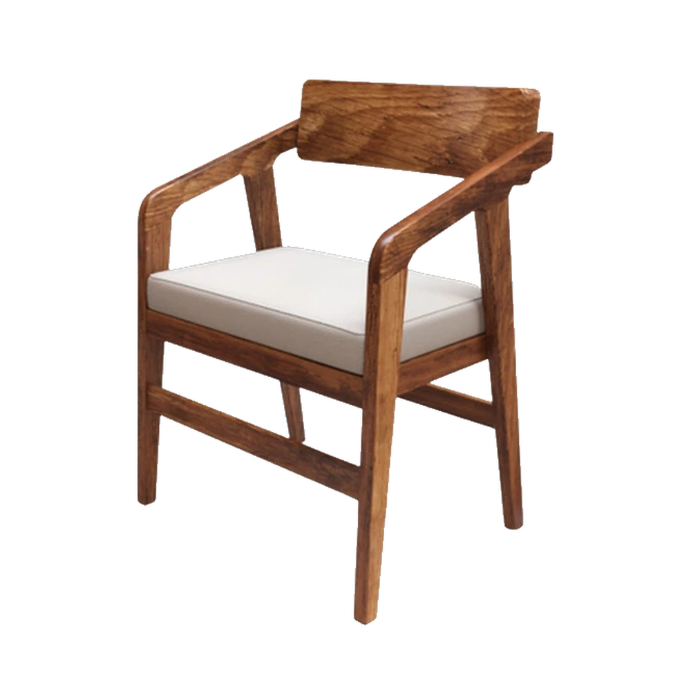 Silla de Restaurante Modelo A7 (Respaldo Cuadrado Tapizado Vanguardia)