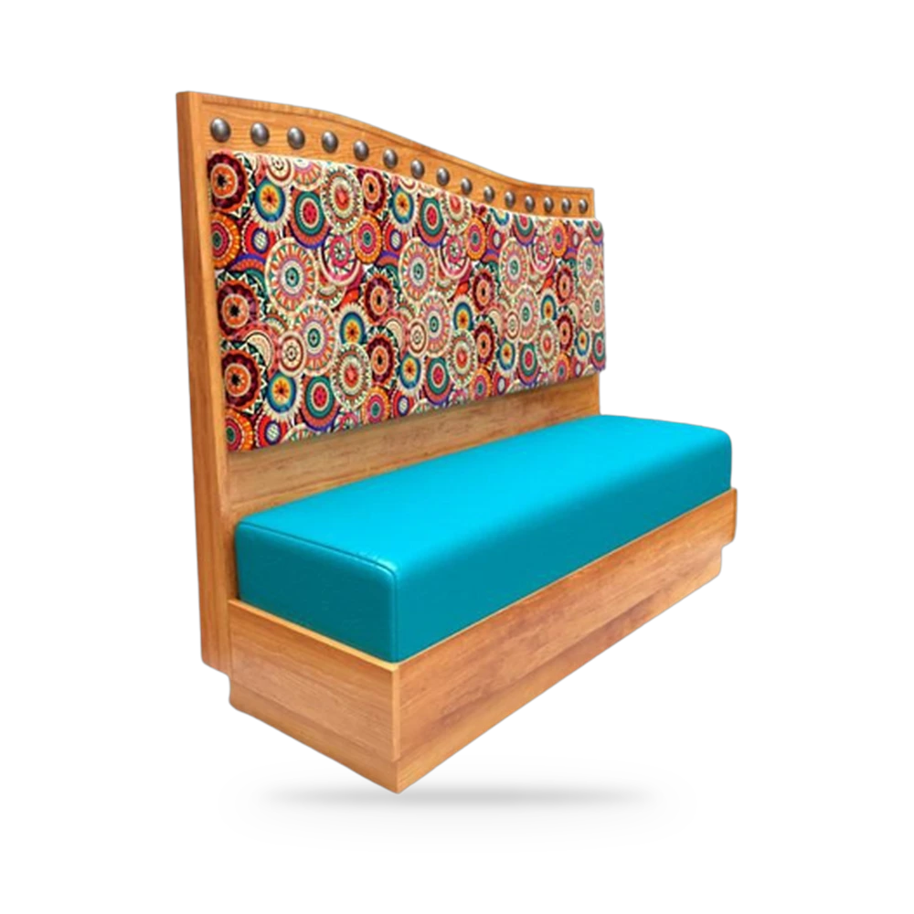 Booth Sencillo Modelo B14 (Madera Calada y Vinil)