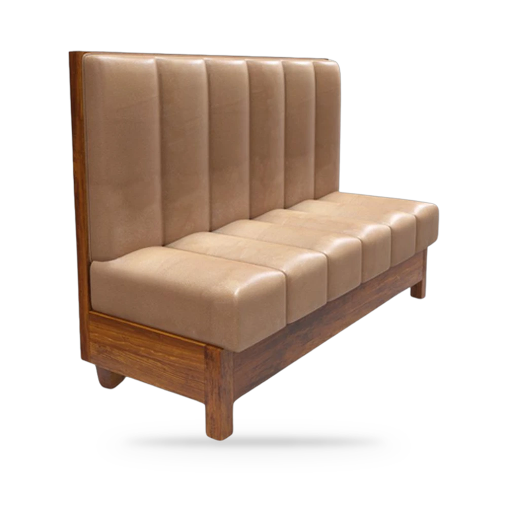 Booth Sencillo Modelo B2 (Respaldo Liso Acolchado)