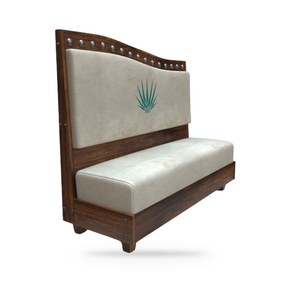 Booth Sencillo Modelo B7 (Vanguardia Respaldo Bicolor)
