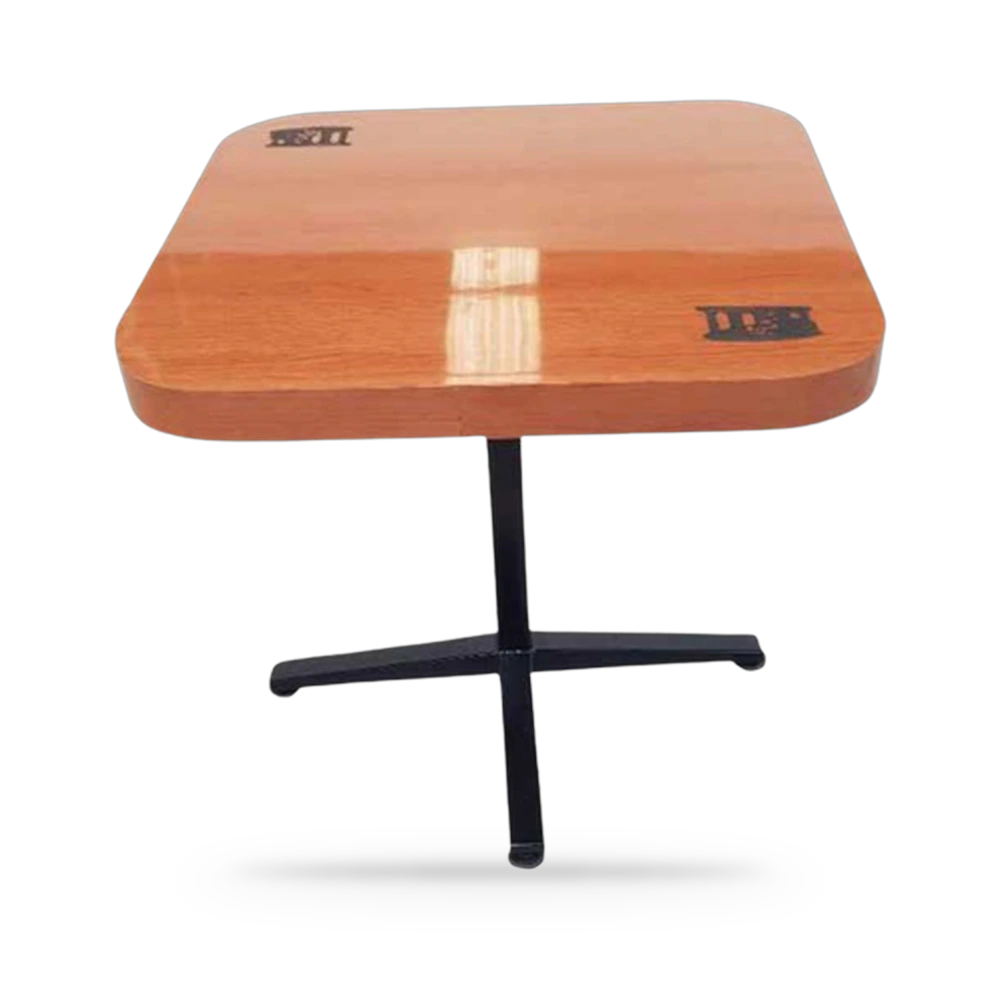 Mesa de Restaurante Modelo E1 (Madera Maciza 4 Plazas)