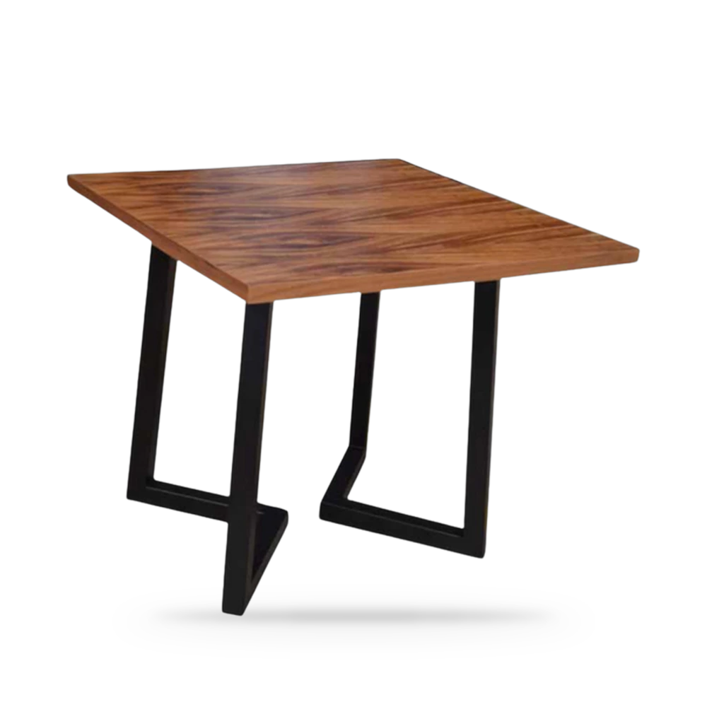 Mesa de Restaurante Modelo E12 (Doble Pedestal Madera)