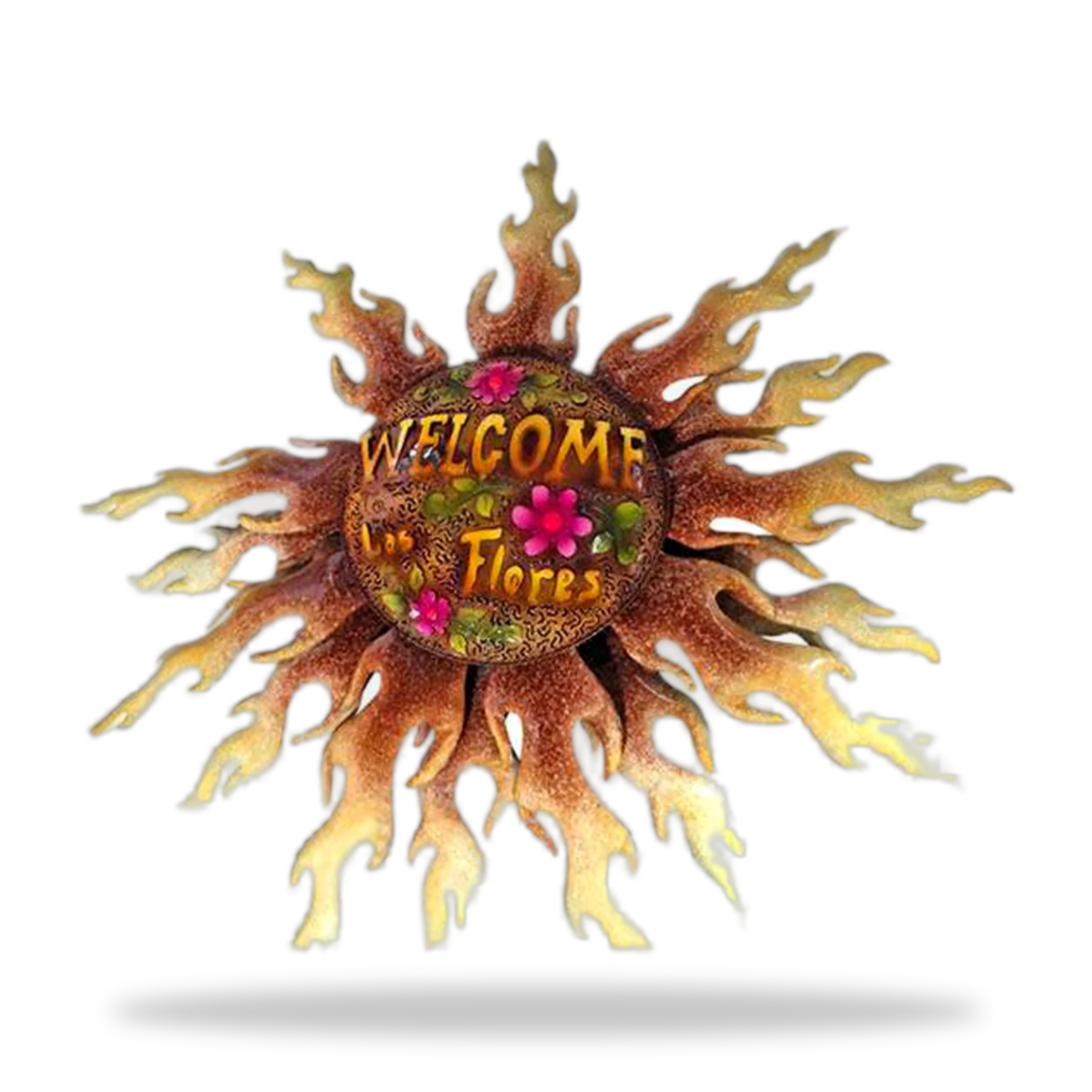 Sol Decorativo 002 — decoración mexicana para restaurante, envío USA