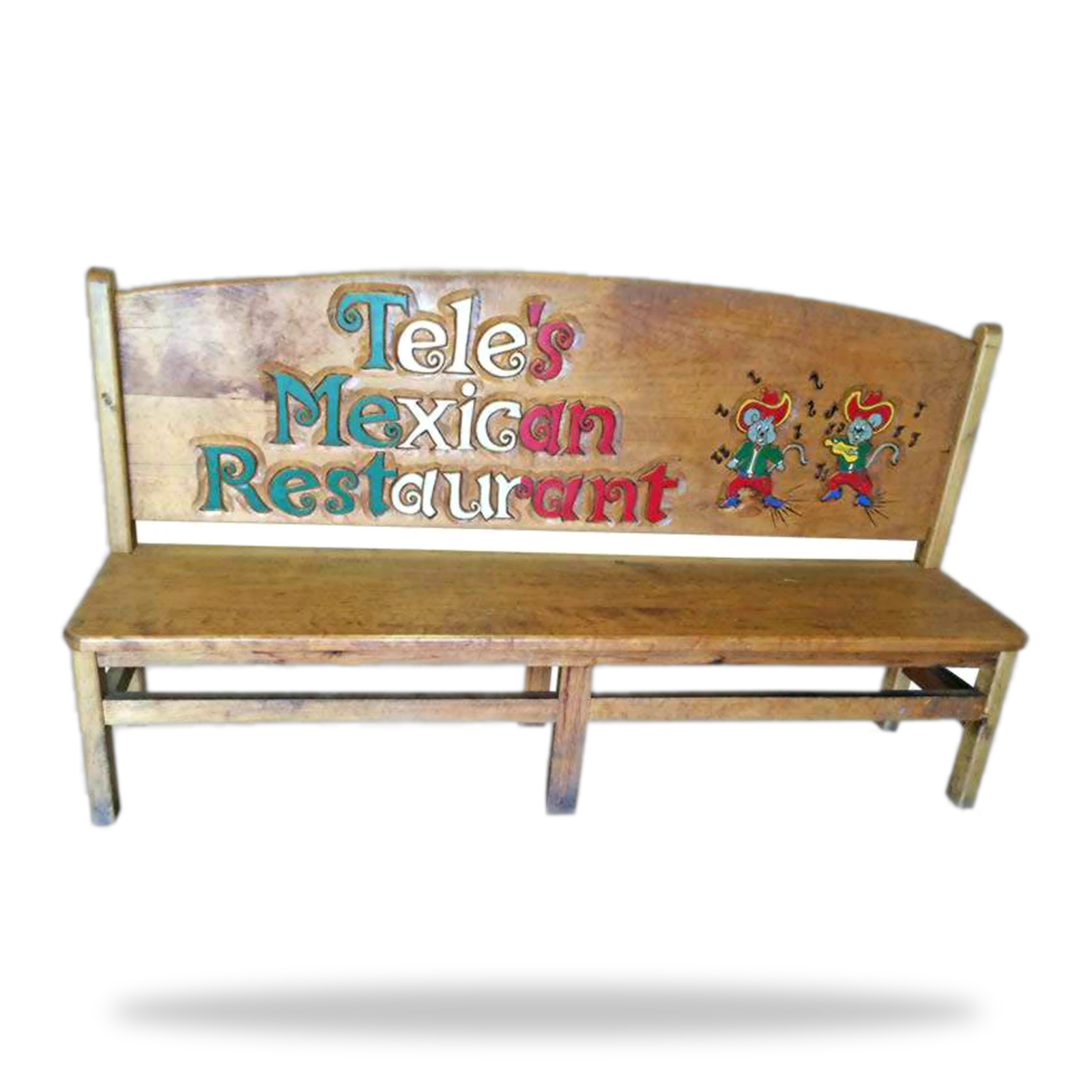 Banca 007 — booth para restaurante mexicano, envío USA