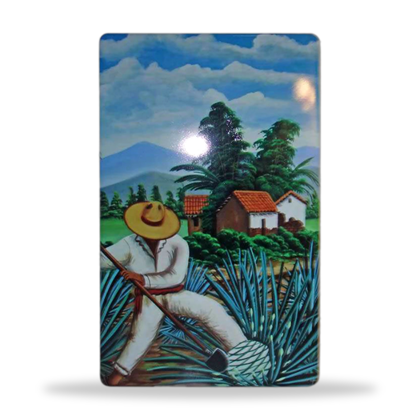 Mesa Pintada 002 — muebles coloniales mexicanos para restaurante USA