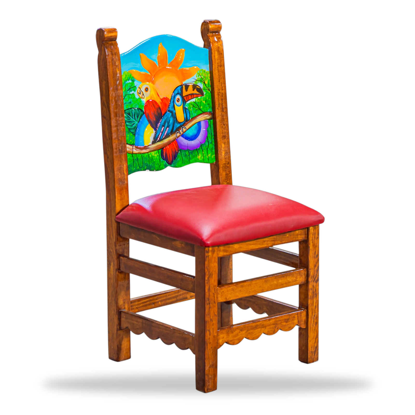 Tropical Tallada — muebles coloniales mexicanos para casa de madera maciza, envío a USA