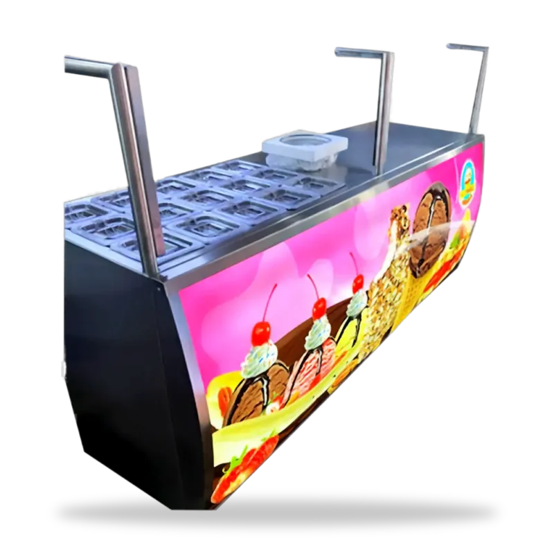Chocolatera con publicidad 15c