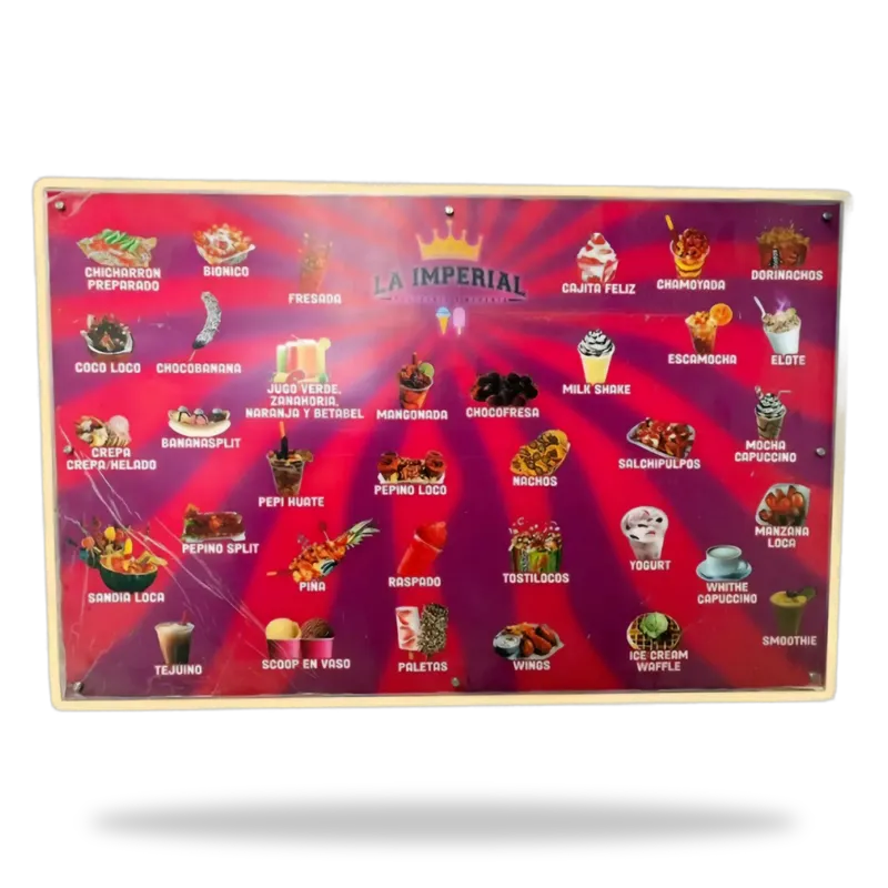 Menu Luminoso